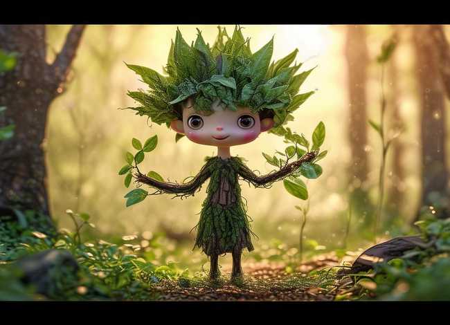 儿童故事树精，树精灵故事