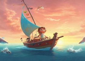 跟船有关的儿童故事 - 跟船有关的小故事