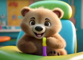 幼儿故事小熊拔牙视频动作，幼儿故事小熊拔牙视频动作图片