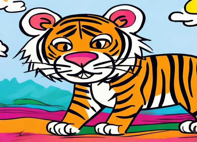 儿童老虎简笔画大全、儿童老虎简笔画大全图片