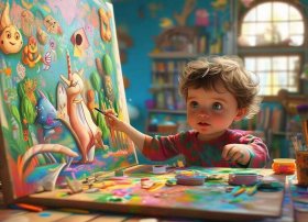 小儿绘画故事（小儿绘画故事大全）