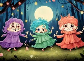 三打白骨精故事儿童版插图，三打白骨精儿童版图画