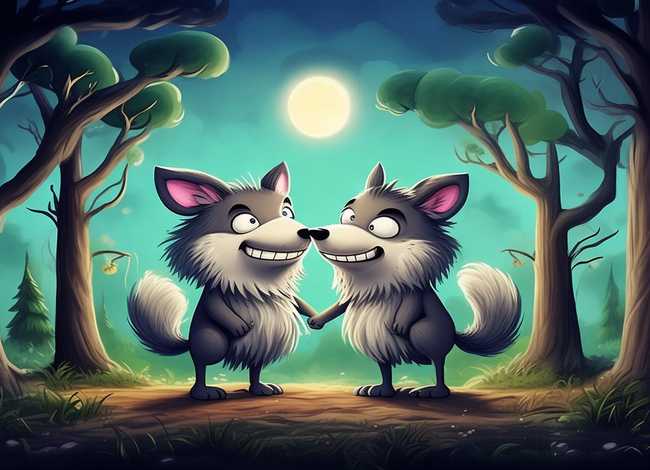 狼狈为奸故事儿童版 儿童故事狼狈为奸完整版 狼狈为奸故事儿童版 儿童故事狼狈为奸完整版