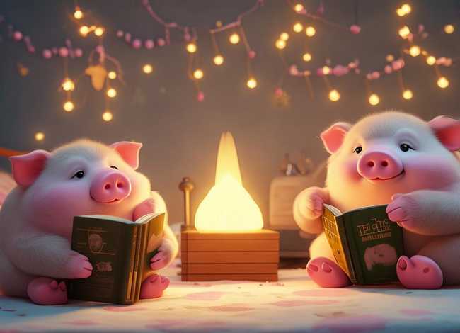 三只小猪儿童睡前故事3-6岁催眠，少儿睡前故事365三只小猪