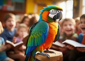 鹦鹉 故事；鹦鹉 故事会