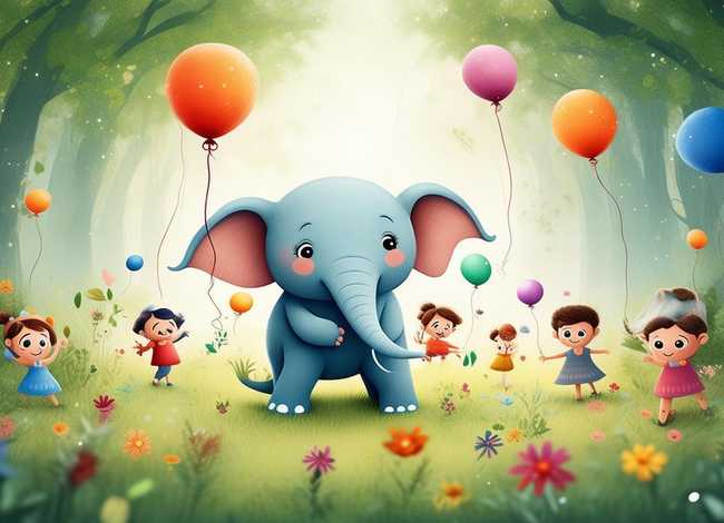 儿童大象故事书（大象幼儿故事简短）