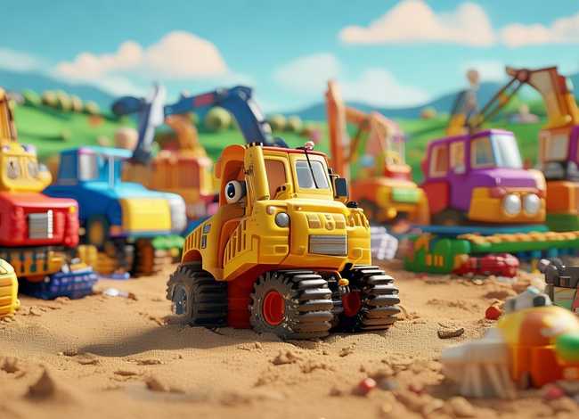 儿童挖土机视频大全、儿童挖土机60分钟动画