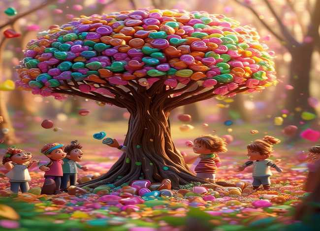 儿童故事巧克力树视频 - 儿童动画故事视频巧克力