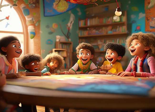 儿童故事有趣的大家庭 - 幼儿家庭有趣的故事