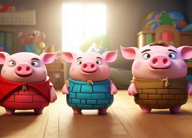 朗诵儿童故事三只小猪 朗读小故事三只小猪 朗诵儿童故事三只小猪 朗读小故事三只小猪