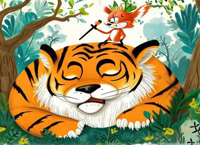 儿童故事狐假虎威 狐假虎威幼儿故事内容