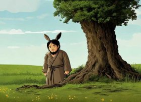 守株待兔故事演讲视频；守株待兔的故事演讲视频