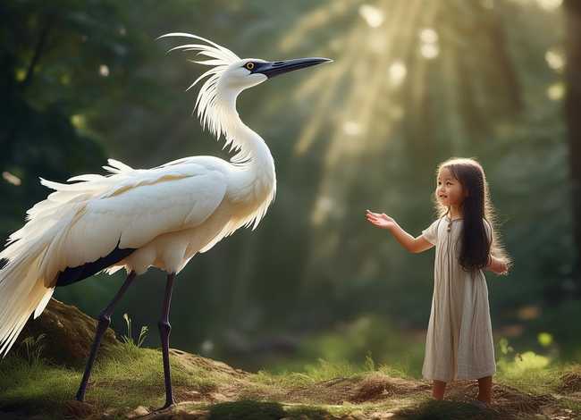 鹤童故事;鹤寓言故事 鹤童故事;鹤寓言故事