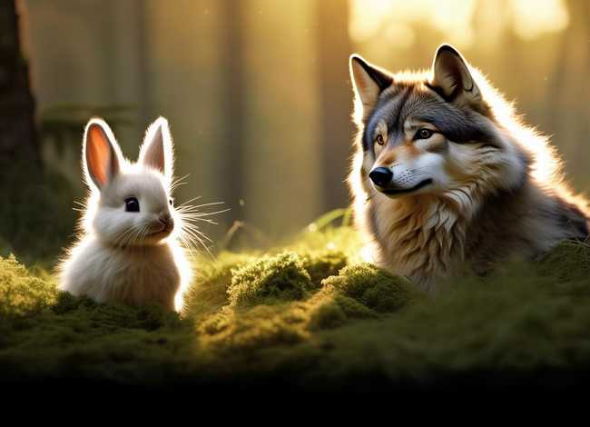 睡前大灰狼小白兔的故事 - 小白兔大灰狼的故事 睡前故事 睡前大灰狼小白兔的故事 - 小白兔大灰狼的故事 睡前故事