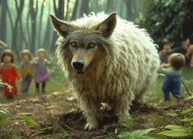 儿童故事经典故事披着羊皮的狼、幼儿故事披着羊皮的狼视频