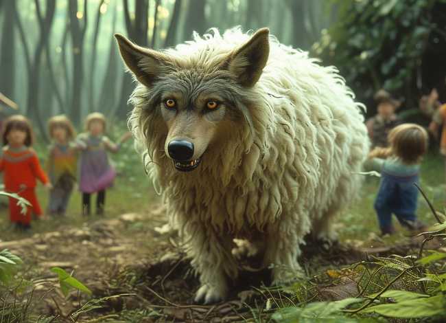 儿童故事经典故事披着羊皮的狼、幼儿故事披着羊皮的狼视频