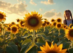 向日葵编故事，向日葵编一个故事