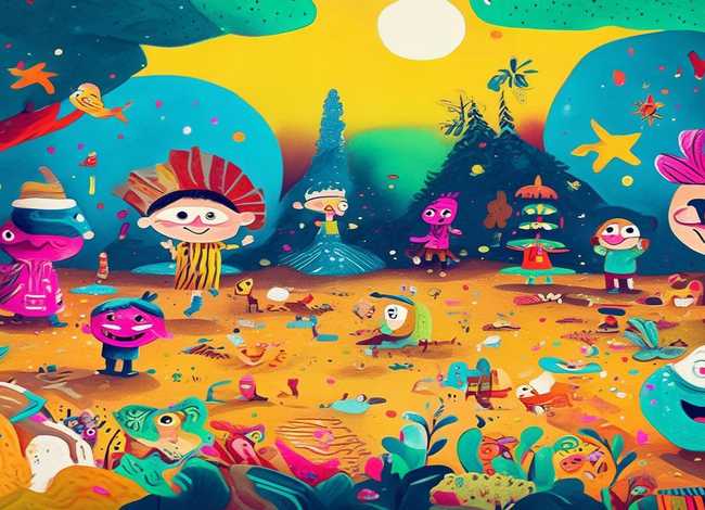 儿童卡通绘本故事图片、儿童绘本卡通插画图片大全