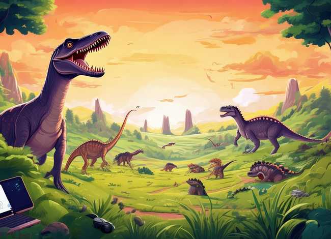 恐龙故事阅读在线听，恐龙故事阅读在线听书