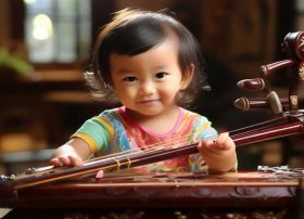 儿童二胡演奏图片 儿童二胡演奏图片大全