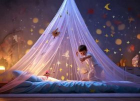 蚊帐儿童视频、儿童蚊帐收纳