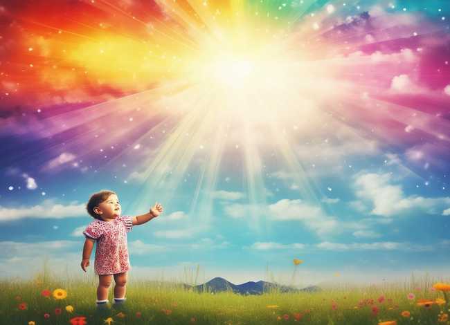 彩虹太阳的儿童故事；彩虹和太阳的故事告诉我们什么道理