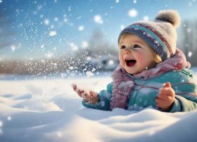 儿童雪花图片作品；儿童雪花图片作品怎么画