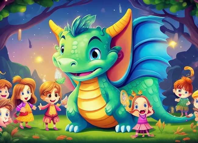 龙的故事儿童版；龙的故事幼儿故事
