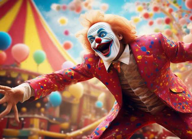 小丑故事图片；小丑故事图片素材