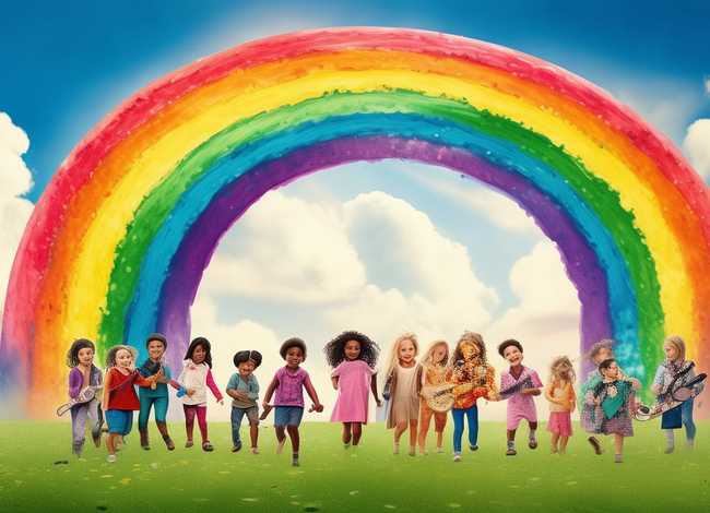 儿童彩虹故事曲;儿童歌曲 彩虹 儿童彩虹故事曲;儿童歌曲 彩虹