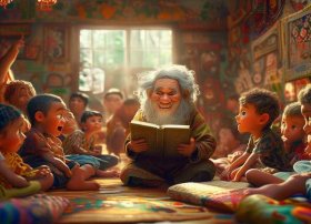 讲儿童民间故事、民间故事 幼儿