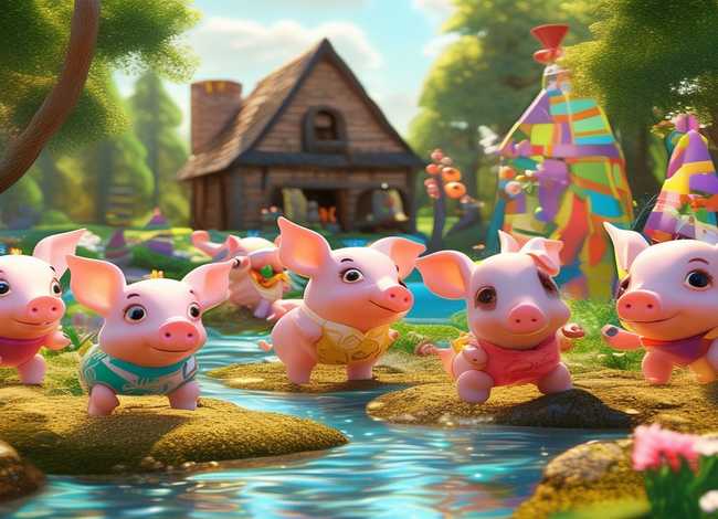 小猪故事儿童完整3-6岁 - 幼儿小猪故事
