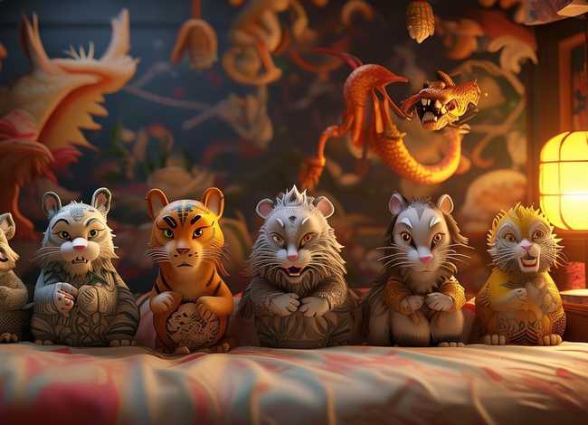 十二生肖的故事睡前故事，十二生肖的故事睡前故事大全