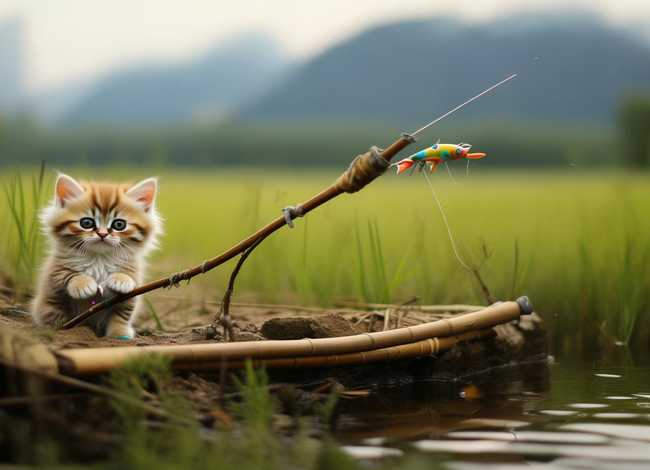 小猫钓鱼故事原文 - 小猫钓鱼故事原文图片