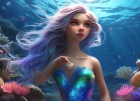 人鱼的故事，介绍小美人鱼的故事