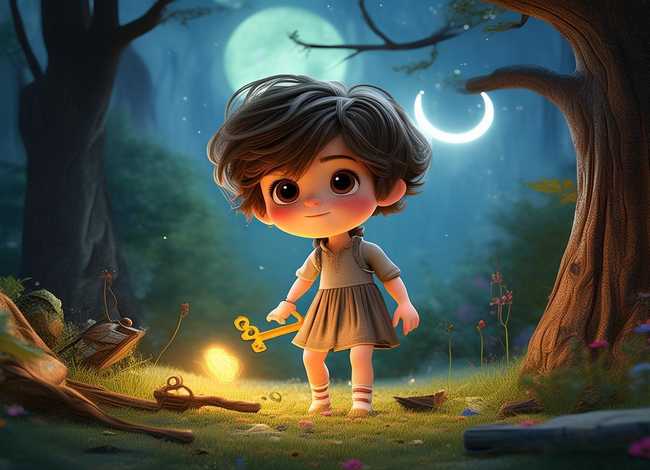 寻找钥匙的儿童故事、儿童动画找钥匙故事