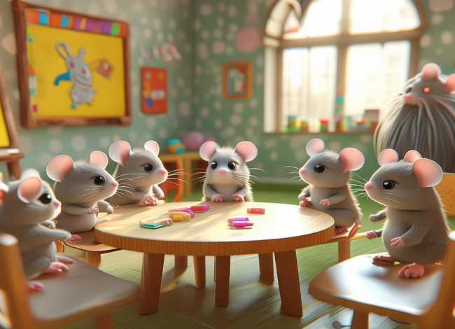 儿童早教故事老鼠开会 老鼠开会故事教学视频