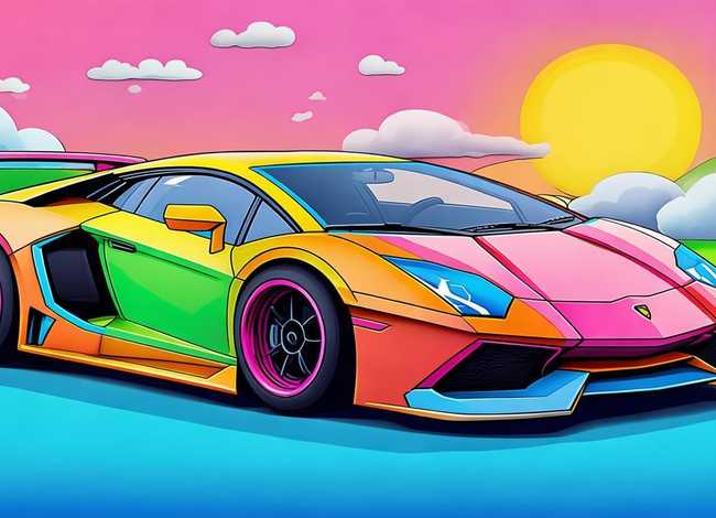 儿童故事兰博基尼;兰博基尼儿童画 儿童故事兰博基尼;兰博基尼儿童画