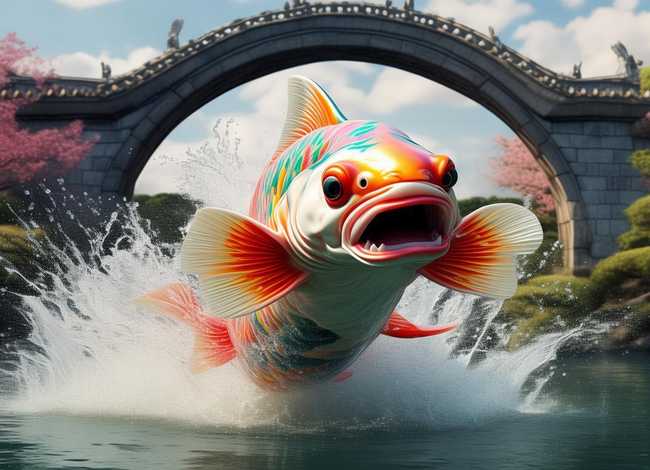 鲤鱼跳龙门故事，鲤鱼跳龙门故事内容