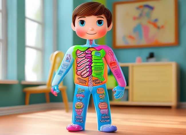 儿童故事人体奥秘 - 儿童百科人体奥秘