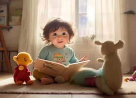 小孩分享故事简单 - 小孩分享故事简单的说说