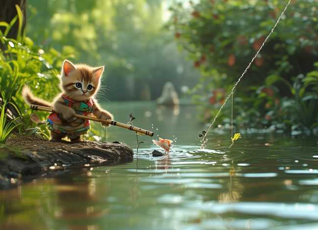 小猫钓鱼的故事动画片、小猫钓鱼的故事动画片碟片