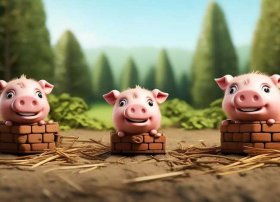 幼儿故事,三只小猪 幼儿故事,三只小猪教案