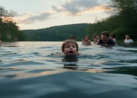 掉水里的儿童故事 - 小孩掉水里的故事