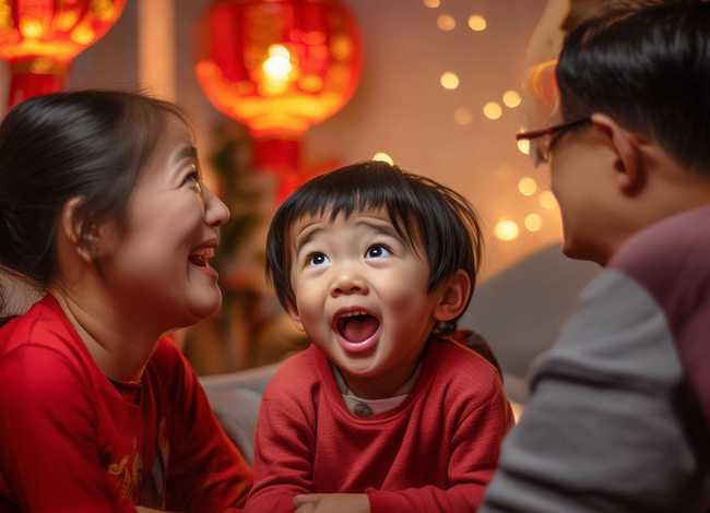 关于春节的故事孩子讲给家长听；关于春节的故事孩子讲给家长听的话