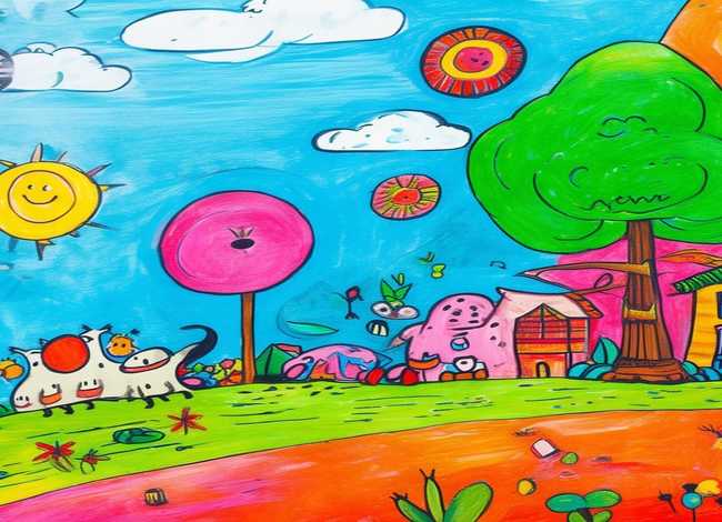 儿童自制故事画 - 幼儿自制绘画故事简单画