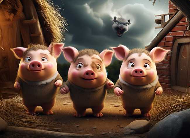 经典儿童童话故事三只小猪 - 经典童话故事《三只小猪》 经典儿童童话故事三只小猪 - 经典童话故事《三只小猪》