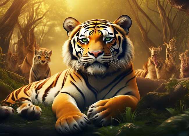 没有牙齿的老虎故事完整版 - 没有牙齿的老虎故事完整版情景剧