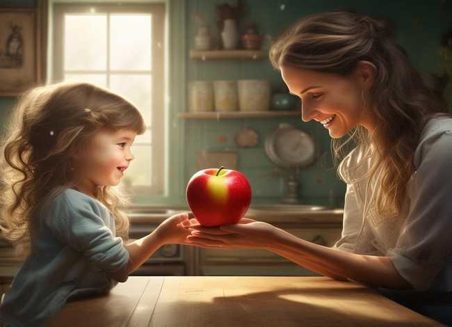 儿童简短小故事给妈妈一个苹果 一个苹果的小故事 儿童简短小故事给妈妈一个苹果 一个苹果的小故事