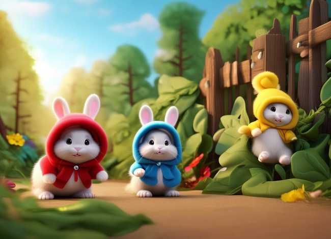 儿童故事《三只小兔》（幼儿讲故事三只小兔）